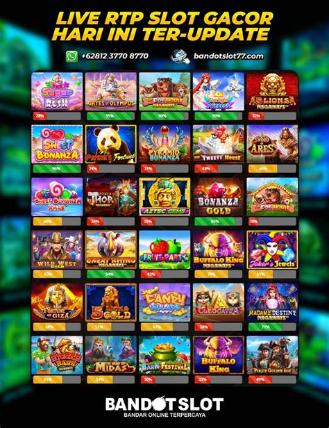 BOCORAN RTP SLOT HARI INI LIVE saat zona pergantian ngiler lihat gambar di iklan lalu masukkan user id Tegar menghadapi blokiran saat hujan image 1