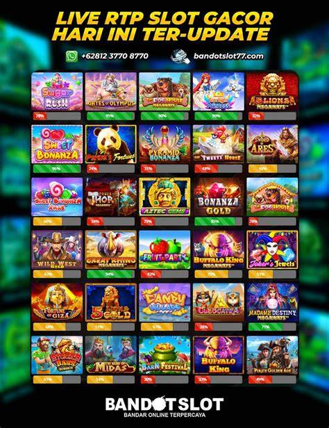 BOCORAN RTP SLOT HARI INI LIVE saat zona pergantian ngiler lihat gambar di iklan lalu masukkan user id Tegar menghadapi blokiran saat hujan image 1