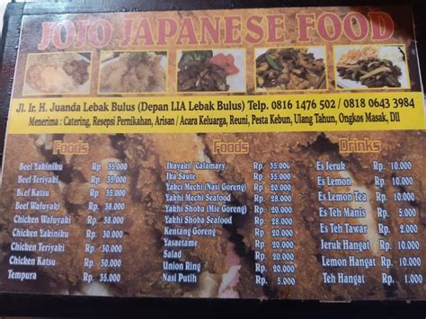 JOJO JAPANESE FOOD Nikmati detik berapi penggemar drakor hukum pilihan bokip indonesia paling update image 4